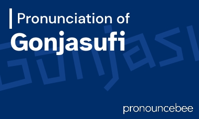 how to pronounce gonjasufi feature image