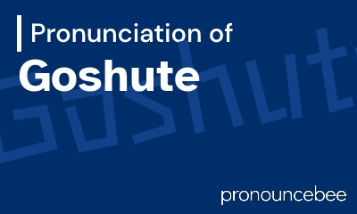 how to pronounce goshute feature image