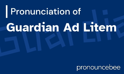how to pronounce guardian-ad-litem feature image