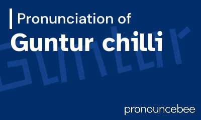 how to pronounce guntur-chilli feature image