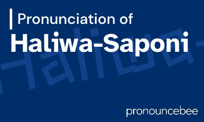how to pronounce haliwa-saponi feature image