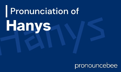 how to pronounce hanys feature image