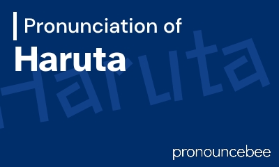 how to pronounce haruta feature image
