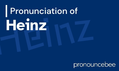how to pronounce heinz feature image