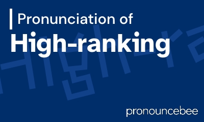 how to pronounce high-ranking feature image