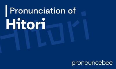 how to pronounce hitori feature image