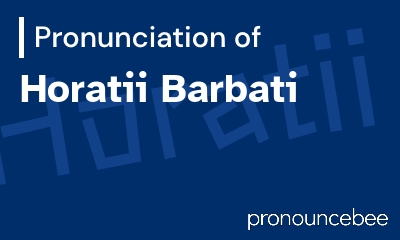 how to pronounce horatii-barbati feature image