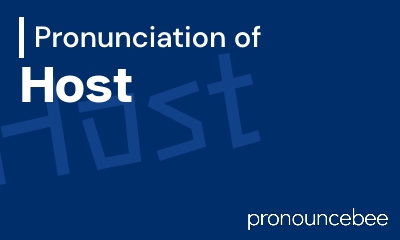 how to pronounce host feature image