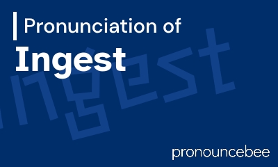 how to pronounce ingest feature image