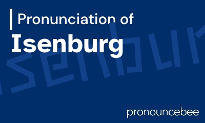 how to pronounce isenburg feature image
