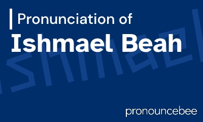 how to pronounce ishmael-beah feature image