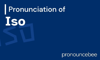 how to pronounce iso feature image