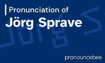 how to pronounce j-rg-sprave feature image