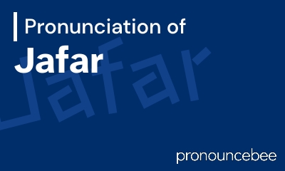 how to pronounce jafar feature image