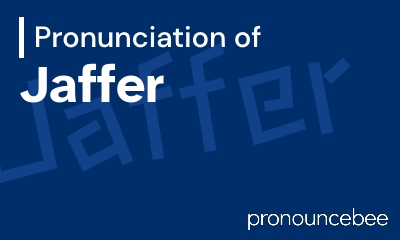how to pronounce jaffer feature image