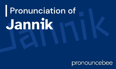 how to pronounce jannik feature image