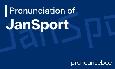 how to pronounce jansport feature image