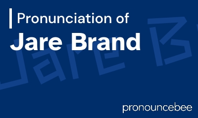 how to pronounce jare-brand feature image