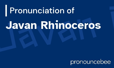 how to pronounce javan-rhinoceros feature image