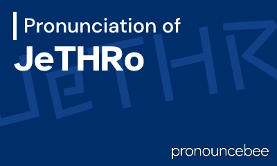 how to pronounce jethro feature image