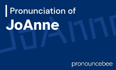 how to pronounce joanne feature image