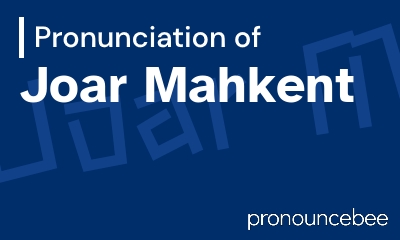 how to pronounce joar-mahkent feature image