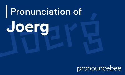 how to pronounce joerg feature image