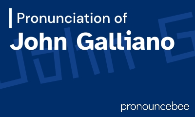 how to pronounce john-galliano feature image