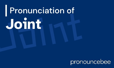 how to pronounce joint feature image