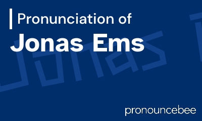 how to pronounce jonas-ems feature image