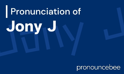 how to pronounce jony-j feature image