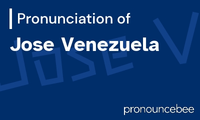 how to pronounce jose-venezuela feature image