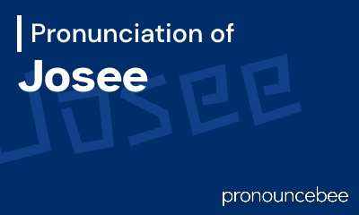 how to pronounce josee feature image