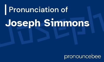 how to pronounce joseph-simmons feature image
