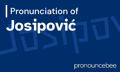 how to pronounce josipovi feature image