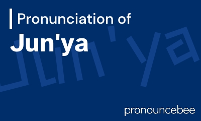 how to pronounce jun-ya feature image