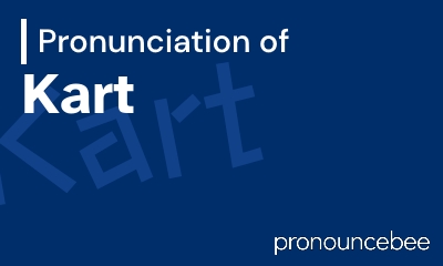 how to pronounce kart feature image