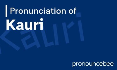 how to pronounce kauri feature image