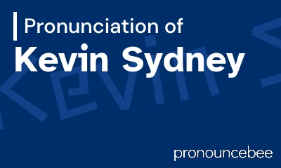 how to pronounce kevin-sydney feature image