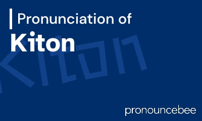 how to pronounce kiton feature image