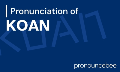 how to pronounce koan feature image