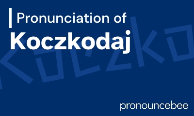 how to pronounce koczkodaj feature image