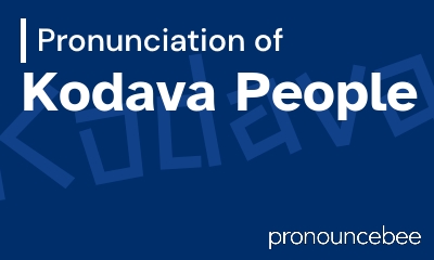 how to pronounce kodava-people feature image