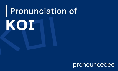 how to pronounce koi feature image