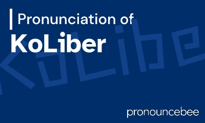 how to pronounce koliber feature image