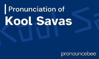 how to pronounce kool-savas feature image