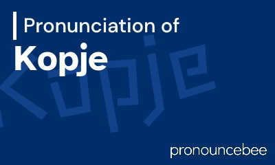 how to pronounce kopje feature image