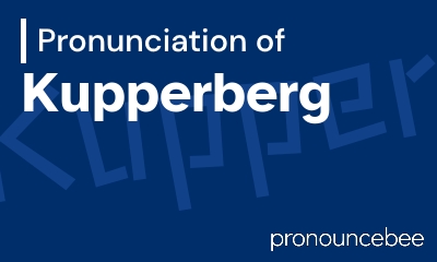 how to pronounce kupperberg feature image
