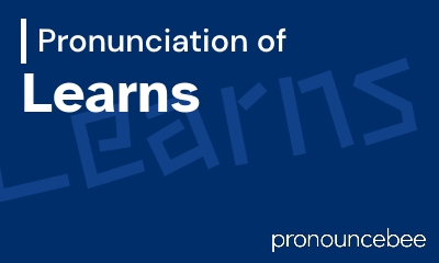 how to pronounce learns feature image
