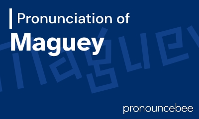 how to pronounce maguey feature image
